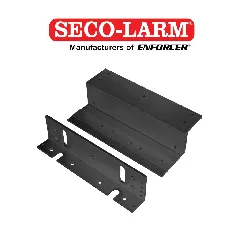 SECO-LARM--E941S1K2BZQ - Soporte En Z Negro Para Cerraduras Electromagnéticas De La Serie De 1200 Lb-