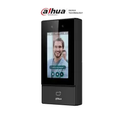 DAHUA--DAHUA ASI6213S-D - Control de Acceso para Exterior con Reconocimiento Facial, pantalla táctil de 4.3", soporta 6000 usuarios, rostros y contraseñas, 10,000 tarjetas ID 125 KHz, 50 administradores, 300,000 registros. Comunicación TCP/IP, IP65.-