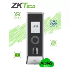 ZKTECO--ZKTECO PROMA - Control de Acceso Facial / Exterior IP66 / IK07 / 30,000 rostros / 10,000 huellas / 50,000 tarjetas / ADMS-
