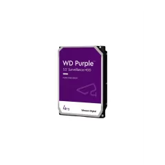 WESTERN DIGITAL--WESTERN DIGITAL WD43PURZ - Disco Duro de 4TB Purple/ Especial para Videovigilancia/ Trabajo 24/7/ Interface: Sata 6 Gb/s/ Hasta 64 Cámaras/ Hasta 16 Bahías de Discos Duros/ 180Mb/S /3 Años de Garantía-