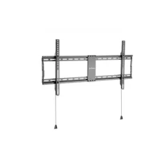 MANHATTAN--MANHATTAN 461948 - Soporte fijo ultradelgado para TV / Soporta un televisor de 43" a 100" de hasta 70 kg (154 lbs.), soporte fijo para televisor, diseño ultradelgado, plegable para un embalaje compacto y fácil de transportar, negro-