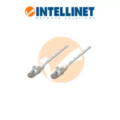 INTELLINET--INTELLINET 341943 - Cable de red, Cat6, UTP RJ45 Macho / RJ45 Macho, 1.0 m, Blanco-