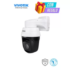 VIVOTEK--VIVOTEK SD9394-EHL - Cámara IP PTZ Exterior 8 MP, 32x Zoom Óptico, Smart IR 250mts, Protección Nema4X, IP66, IK10, WDR Pro, Smart Tracking, Ciberseguridad Trend Micro, Smart VCA, NDAA, ONVIF, Deep Search-