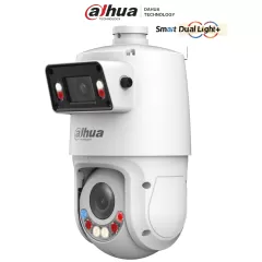 DAHUA--DAHUA SDT4E425-4F-GB-A-PV1 - Cámara IP PTZ TiOC Multivisión de 4 Megapixeles/ 2 Lentes de 4MP/ WizSense/ 25X Zoom/ IR de 100 mts/ Autotracking 3.0/ Iluminación Dual/ PoE+/ Disuasión activa/ SMD 4.0/ Quick Pick/ IP66/ E&S de Alarma y Audio/-