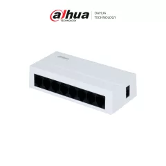 DAHUA--DAHUA DH-PFS3008-8GT-L-V2 - Switch para Escritorio 8 Puertos/ Gigabit Ethernet/ 10/100/1000/ Diseño Compacto/ Capa 2/ switching 16 Gbps/ Velocidad de Reenvio de paquetes11.9 Mbps/ Blanco/-