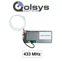QOLSYS--Qolsys IQCard 433 MHz - Permite retomar instalaciones que utilizan sensores en 433MHz y actualizar el sistema con los nuevos paneles IQ panel de 4ta generación-