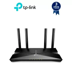 TP-LINK--TP-LINK Archer AX53 - Ruteador WiFi 6 AX de 3000 Mbps con 1 puerto WAN RJ45 Gigabit Ethernet, 4 puertos LAN RJ45 Gigabit Ethernet, tecnologías MU-MIMO y OFDMA, además 4 antenas con Beamforming.-