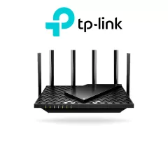 TP-LINK--TP-LINK Archer AX73 - Ruteador WiFi 6 AX de 5400 Mbps con 1 puerto WAN RJ45 Gigabit Ethernet, 4 puertos LAN RJ45 Gigabit Ethernet, tecnologías MU-MIMO y OFDMA, además 6 antenas con Beamforming.-