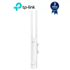 TP-LINK--TP-LINK EAP225 Outdoor -Punto de Acceso Omada de doble banda AC 1200 MU-MIMO con Mesh Omada para montaje en pared, con configuración stand-alone o por controlador, además alimentación PoE af/at y PoE pasivo 24V.-