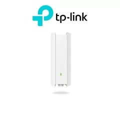 TP-LINK--TP-LINK EAP610-OUTDOOR - Punto de Acceso Omada de exterior-interior, Wi-Fi 6 AX1800 MU-MIMO 2x2 con Mesh Omada de alta densidad de usuarios, configuración por controlador o stand-alone para montaje en mástil/pared y alimentación PoE+.-