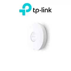 TP-LINK--TP-LINK EAP620 HD - Punto de Acceso Omada Wi-Fi 6 AX1800 MU-MIMO 2x2 con Omada Mesh de alta densidad de usuarios, configuración por controlador o stand-alone para montaje en techo-pared y alimentación PoE+.-