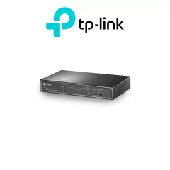 TP-LINK--TP-LINK TL-SG1008P - Switch Gigabit PoE+ no administrable de 8 puertos 10/100/1000 Mbps, solo 4 puertos PoE, ideal para escritorio-