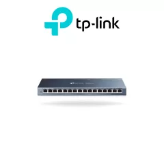 TP-LINK--TP-LINK TL-SG116 -Switch Gigabit no administrable de 16 puertos 10/100/1000 Mbps para escritorio-