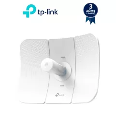 TP-LINK--TP-LINK CPE710 - CPE de Exterior 5GHz AC 867Mbps 23dBi de alta ganancia MIMO 2×2, ideal para aplicaciones de larga distancia, Pharos Control para adminstración centralizada y modos de operación: AP, Cliente, Repetidor, AP Router/ AP Cliente Router (WISP)-