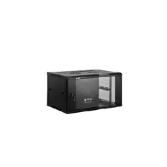 SAXXON--SAXXON SXR4U5404A - Gabinete para Montaje en Pared / Puerta de Cristal Templado / 4 UR / Ancho 53 cm x profundidad 40 cm x alto 21 cm-