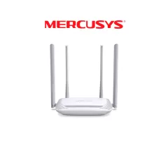 MERCUSYS--MERCUSYS MW325R - Router inalámbrico N con velocidad mejorada de 300 Mbps en la frecuencia de 2.4 GHz. Posee 1 puerto WAN y 3 puertos LAN de 10/100 Mbps, junto con 4 antenas de 5 dBi para una mayor cobertura.-