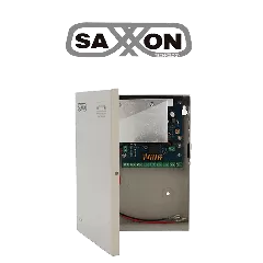 SAXXON--SAXXON SX10A9CHB - Fuente de Poder Profesional 12 VCD / 10 Amperes / 9 Canales / 1.1 Amperes por Canal / Compatible con Bateria de Respaldo ( No incluida ) / Protección contra Sobrecargas /-