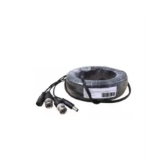 SAXXON--SAXXON SXWB40 - Cable de 40 Metros armado para video y energía / Optimizado para cámaras 4K / Conectores BNC y de energía / Uso en interior / Cable de video 100% cobre-