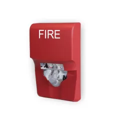 KIDDE--KIDDE F_EG1VRF - Luz Estroboscópica Compacta / 15-75 DC / Roja / Logo FIRE-