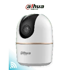 DAHUA--DAHUA DH-H5A - Cámara IP Domo Motorizado Wifi de 5 Megapíxeles con IA, autotracking, audio bidireccional (micrófono y altavoz), sirena, IR de 10 m, ranura MicroSD, detección de humanos y modo privacidad-