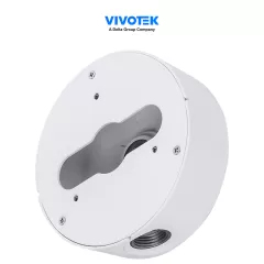 VIVOTEK--VIVOTEK AM-71E-V02 - Caja de conexiones para exterior, para camaras bullet y domo, color blanco, Material de aleacion de aluminio-