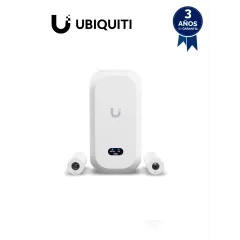 UBIQUITI--UBIQUITI UVC-AI-THETA - Camára IP Ultra compacta para interiores, Lente de 8 Megapixeles 4K y Lente de 6 Megapixeles 4K Panoramico 360º, Deteccion avanzada IA, 1 puerto de Video Theta, 1 puerto de Audio Theta, PoE-