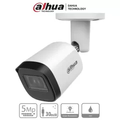 DAHUA--DAHUA HAC-B2A51N-U-28-S2 - Camara Bullet de 5 Megapixeles/ Lente de 2.8mm/ Angulo de visión 106 grados/ IR de 30 Mts/ IP67/ Metalica/ CVI/CVBS/AHD/TVI/-
