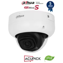 DAHUA--DAHUA IPC-HDBW5241R-ASE-S3 - Cámara IP Domo 2MP Antivandálica/ WizMind/ Lente 2.8 mm/ 106° Apertura/ IR 50m/ E&S Alarma y Audio/ ePoE/ WDR/ IP67/ IK10/ Micrófono integrado/ Ranura MicroSD/ Conteo de Personas/ AcuPick/-