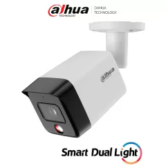 DAHUA--DAHUA DH-IPC-HFW1639TC-A-IL - Cámara IP Bullet de 6 Megapixeles/Iluminador Dual Inteligente/ WizSense/ Lente de 2.8mm/ 95 Grados de Apertura/ IR de 30 Metros/ SMD / Micrófono Integrado/ WDR Real de 120 dB/ IP67/ PoE/-