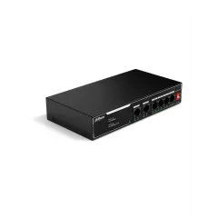 DAHUA--DAHUA DH-SF1006LP - Switch PoE de 6 Puertos Fast Ethernet/ 4 Puertos PoE 10/100/ 36 Watts Totales/ 2 Puertos Uplink RJ45 10/100/ PoE Watchdog/ Soporta hasta 250mts sobre UTP CAT 6/ Protección Contra Descargas/ #LoNuevo-