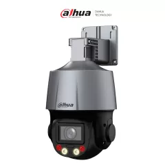 DAHUA--DAHUA DH-SD3C205DB-GNY-A-PV - Cámara IP PTZ de 2 Megapixeles/ 5x de Zoom Óptico/ WizSense/ Iluminador Dual/ IR de 50 Mts/ Micrófono y Altavoz Integrado/ Audio 2 Vías/ Protección Perimetral/ Disuasión Activa/ 1 Led de Luz Blanca/ IP66/ PoE/-