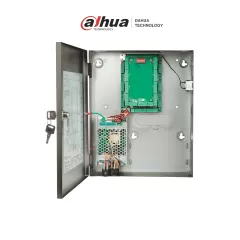 DAHUA--DAHUA ASC2204C-D Panel de Control de Acceso para 4 Puertas, 8 Lectoras Wiegand y/o RS485, Capacidad para 100,000 Usuarios, 3,000 Huellas, 500,000 Eventos-