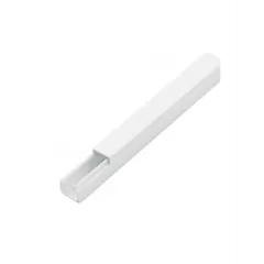SBE TECH--SBE TECH SBE-1112 - Canaleta plástica / PVC / Una vía / Alto 1.1 cm, Ancho 1.2 cm, Largo 2 metros-