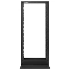 INTELLINET--INTELLINET 715966 Rack de dos postes, 19" 22U, Presentación Flatpack (Desarmado), 19", Negro (Sobre Pedido)-