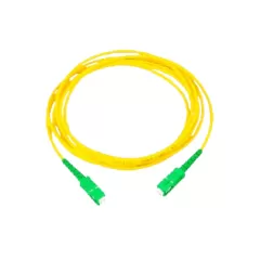 OEM--TCE - LMN-FO-SCA-SCA-03 - Jumper SC-SC Monomodo / APC / Simplex 2 mm / 3 metros / Amarillo-