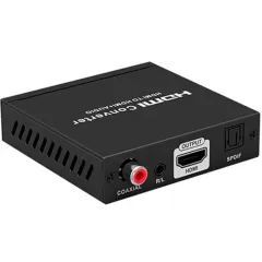 SAXXON--SAXXON LKV3061 - Convertidor de Audio HDMI/ Soporta Extracción de Video y Audio/ Conexion de Audio a traves de SPDIF & Coaxial o 3.5mm/ Resolucion de Video 4Kx2K@60Hz-