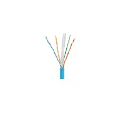 PANDUIT--PANDUIT PUC6004BU-ME Bobina de Cable 100% cobre / Categoría 6 / UTP / 4 Pares / 23 AWG / 1,000 pies (305 metros) / Azul-