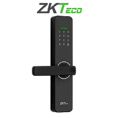 ZKTECO--ZKTECO ML100 - Cerradura inteligente bidireccional con sensor de huella digital / Codigos aleatorios con app / 300 usuarios / WiFi / Compatible con ZSmart-