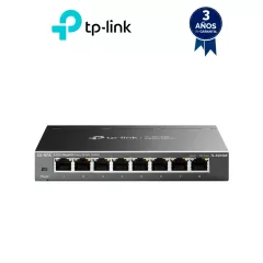 TP-LINK--TP-LINK - TL-SG108E - Switch Easy Smart de 8 puertos Gigabit-