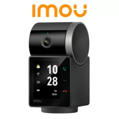 IMOU--IMOU Rex VT 5MP (IPC-S2VN-5M0WR-imou) - Cámara IP PT Wifi de 5 Megapíxeles/ Modo de privacidad/ Video intercom/ Disuasión activa/ Alarmas de reloj/Smart detection/Audio bidireccional-