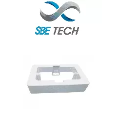 SBE TECH--SBE TECH CUNIV - Caja universal de PVC / 2X4 / Gama económica / Fácil instalación/ Fácil limpieza-