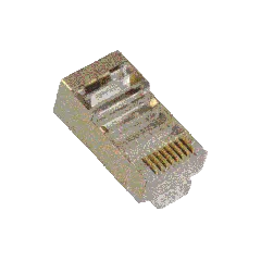 OEM--TCE LN-NET-RJCAT5EB-30u - Bote con 100 Plugs RJ45 Cat5e Blindado, Chapado en Oro 30 Micras, Conector Modular para Redes Ethernet y Cableado Estructurado-