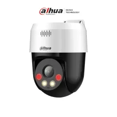 DAHUA--DAHUA DH-SD2A500NB-GNY-A-PV-0400 Cámara IP PT de 5MP / Full Color/ Disuasión activa/ Iluminador dual inteligente/ 30m de IR y luz visible/ audio bidireccional/ detección de humanos/ ranura MicroSD/ IP66 y PoE.-