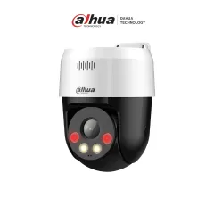 DAHUA--DAHUA DH-SD2A300NB-GNY-A-PV-0400 - Cámara IP PT de 3 MP con Full Color y Disuasión Activa, iluminador dual inteligente, lente fijo, alcance de 30m con IR y luz visible, audio bidireccional, protección IP66, PoE y ranura para microSD.-