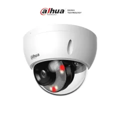 DAHUA--DAHUA DH-IPC-HDBW2649EP-S-IL - Camara IP Domo Antivandalica de 6 Megapixeles/ Lente de 2.8mm/ 30 Metros de Iluminador Dual Inteligente+Full Color/ SMD Plus/ Protección Perimetral avanzada/ Micrófono Integrado/ IP67/ IK10 Ranura para MicroSD/-