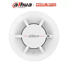 DAHUA--DAHUA WISUALARM DHI-HY-C131-Detector d Humo Fotoelectrico Convencional de 2 Hilos,Alarma visual y audible Con Cámara Fotoelectrica Dual para Detección Eficiente, Cumple con Estándar 54-7:2018,Algoritmo BLC d Ajuste Automático-