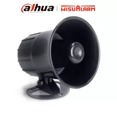 DAHUA--DAHUA WISUALARM DHI-HY-ARA16 - Sirena Cableada Interior, Exterior ≥ 105dB, Instalación Simple 2 Hilos, Alimentación de 12 VCC, Rango de Operación DC 6-13V,-