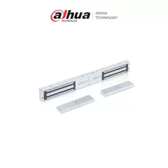 DAHUA--DAHUA DHI-ASF280B - Contrachapa Magnética Doble inteligente/ Soporta 280 kg/ 12 VDC o 24 VDC/ Compatible con puertas de madera, metal y emergencia, así como con videoporteros y controles de acceso para mayor seguridad.-
