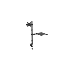 OEM--TCE LMG25NB - Soporte de Escritorio Combinado para Monitor de 13" a 32" y Laptop de 10 a 17" , Carga Máxima Monitor 8Kg , Ajuste de Inclinación y Rotación-
