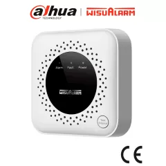DAHUA--DAHUA WISUALARM DHI-HY-GA40A -Detector de gas metano (CH₄) autónomo, sensor de gas catalítico, salida de relevador, salida de válvula, detección de temperatura ambiente, alarma de 70 dB, LED indicadores, certificación CE,-